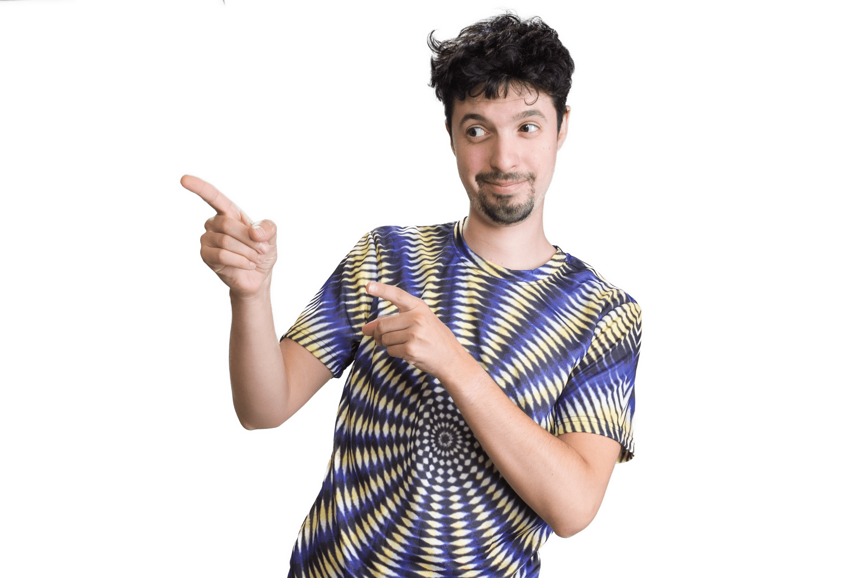 Sete Martín durante uno de sus espectáculos